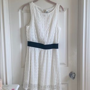 Lacey White Dress